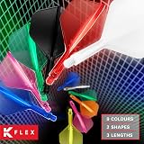 Target Darts K Flex Integrated No.2 Flight & Shaft Yellow Medium Pack 3 view 2