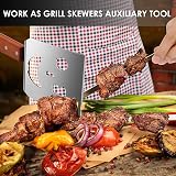 Steven-Bull S 7 in 1 BBQ Spatula with Scraper 17 Inch Heavy Duty Grilling Tool view 5