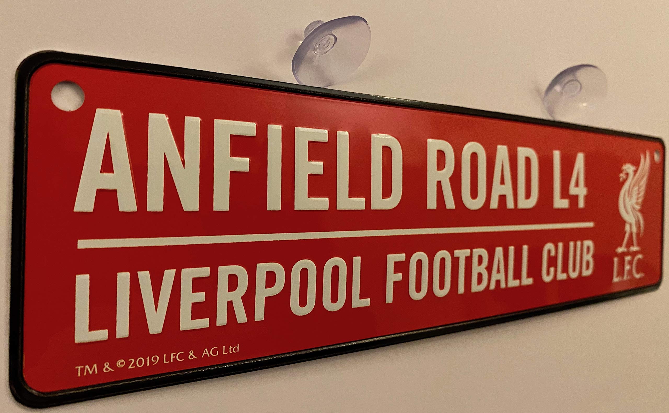 Liverpool Football Club Mini Street Sign Red