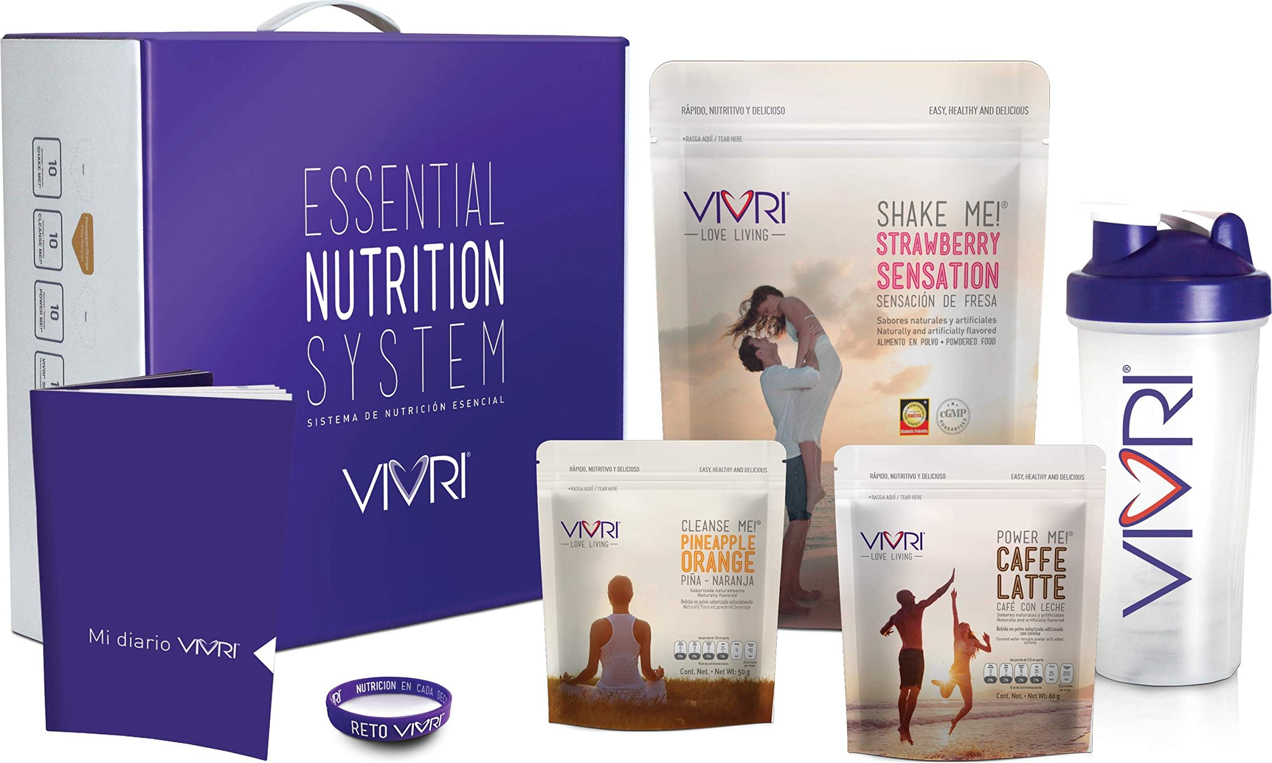 Vivri™ Essential Nutrition System (Shake Chocolate - Caffe Latte - Pineapple Orange)