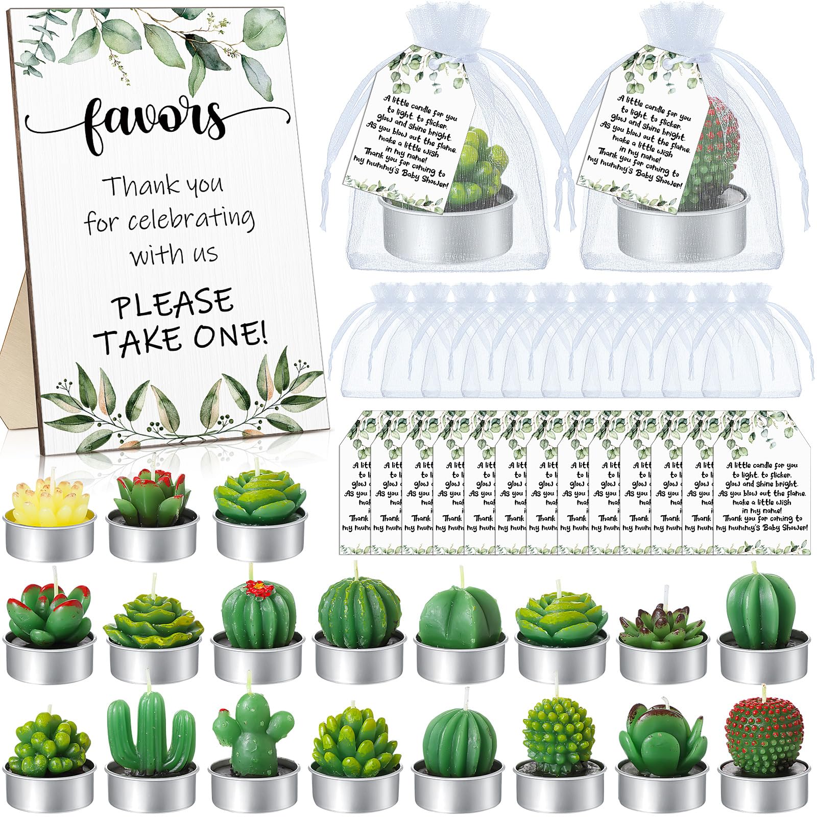 Pack Of 24 Animal Keyrings – 3D Silicone Keychains With Gift Bags & Tags, Jungle Theme Party Favors