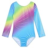 Nutyomi Girls Gymnastics Leotards - Long Sleeve