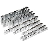 GEARWRENCH 163 Pc 1/4", 3/8", 1/2" Dr 6 Pt SAE/mm Master Socket Set | 89073