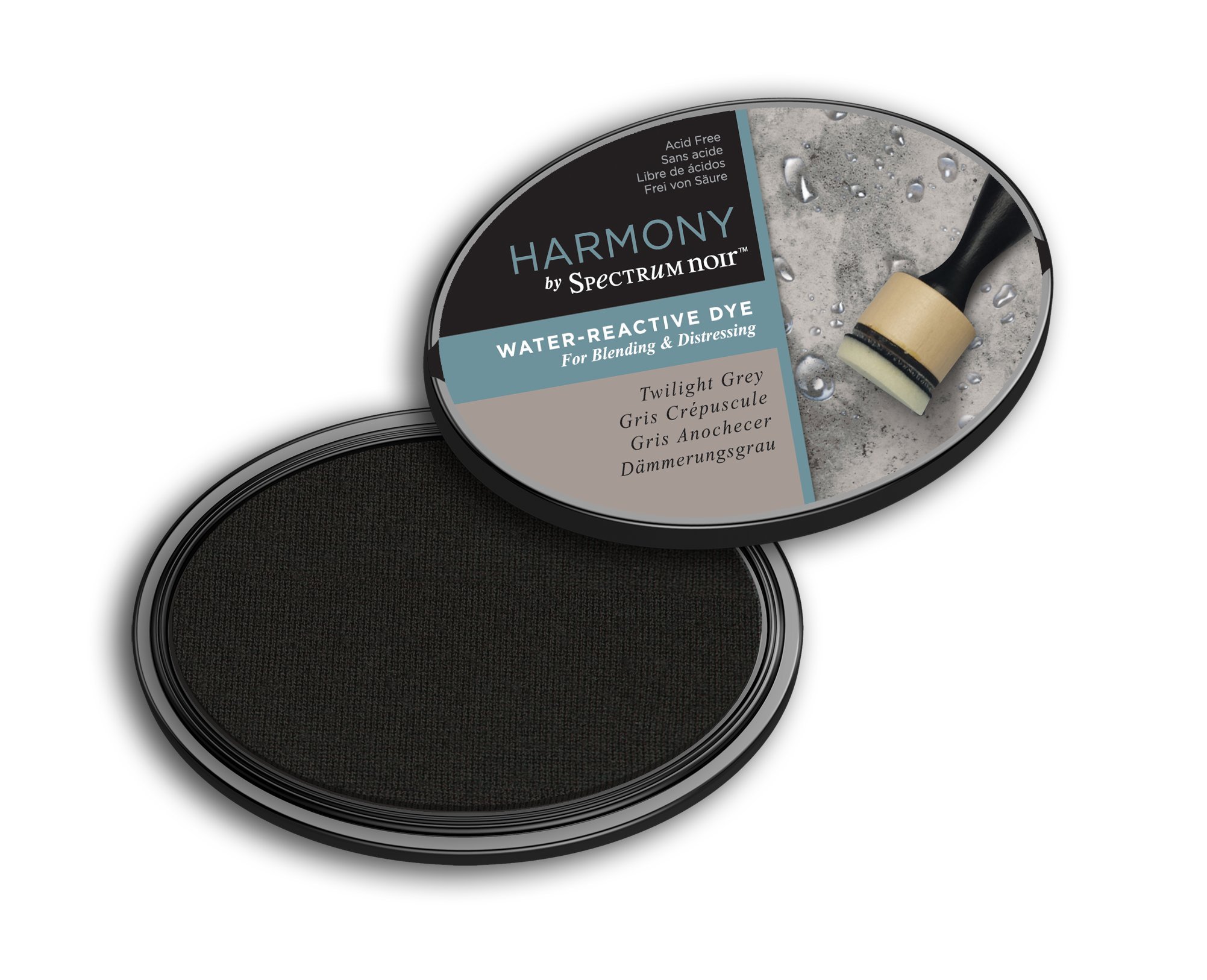 Spectrum Noir Harmony Water Reactive Ink Pad, Twilight Grey, One Size, SN-IP-HWR-TGRE — image 1