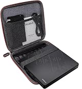 ORIGBELIE External CD DVD Drive USB 3.0 Type C Card Reader w/ 2 USB Ports Case view 8