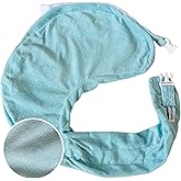 My Brest Friend Deluxe Nursing Pillow Cover - Slipcovers for Baby - Adjustable Fit, Easy Care, Durable - Original Nursing Pillow Not Included, Aqua