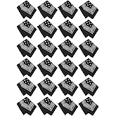 Winterlace 24 Pack Bandanas, Unisex Paisley Scarf Headwrap Handkerchief 22” x 21” Polyester Bulk