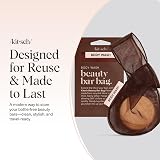 Kitsch Soap Saver Bag Recycled Mesh Pouch for Bar Soap - Chocolate view 8