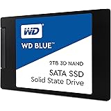【国内正規代理店品】Western Digital WD Blue 内蔵SSD 2.5インチ 3D NAND 採用 2TB SATA 3.0(SATA 6Gb/s)  WDS200T2B0A