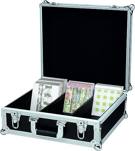 Reloop 100 CD Case PRO - Caja de CDs profesional, Dividida en ...