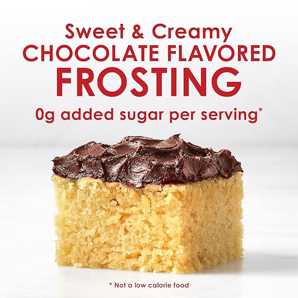DUNCAN HINES KETO FRIENDLY CHOCOLATE FLAVORED FROSTING, 12 OZ.