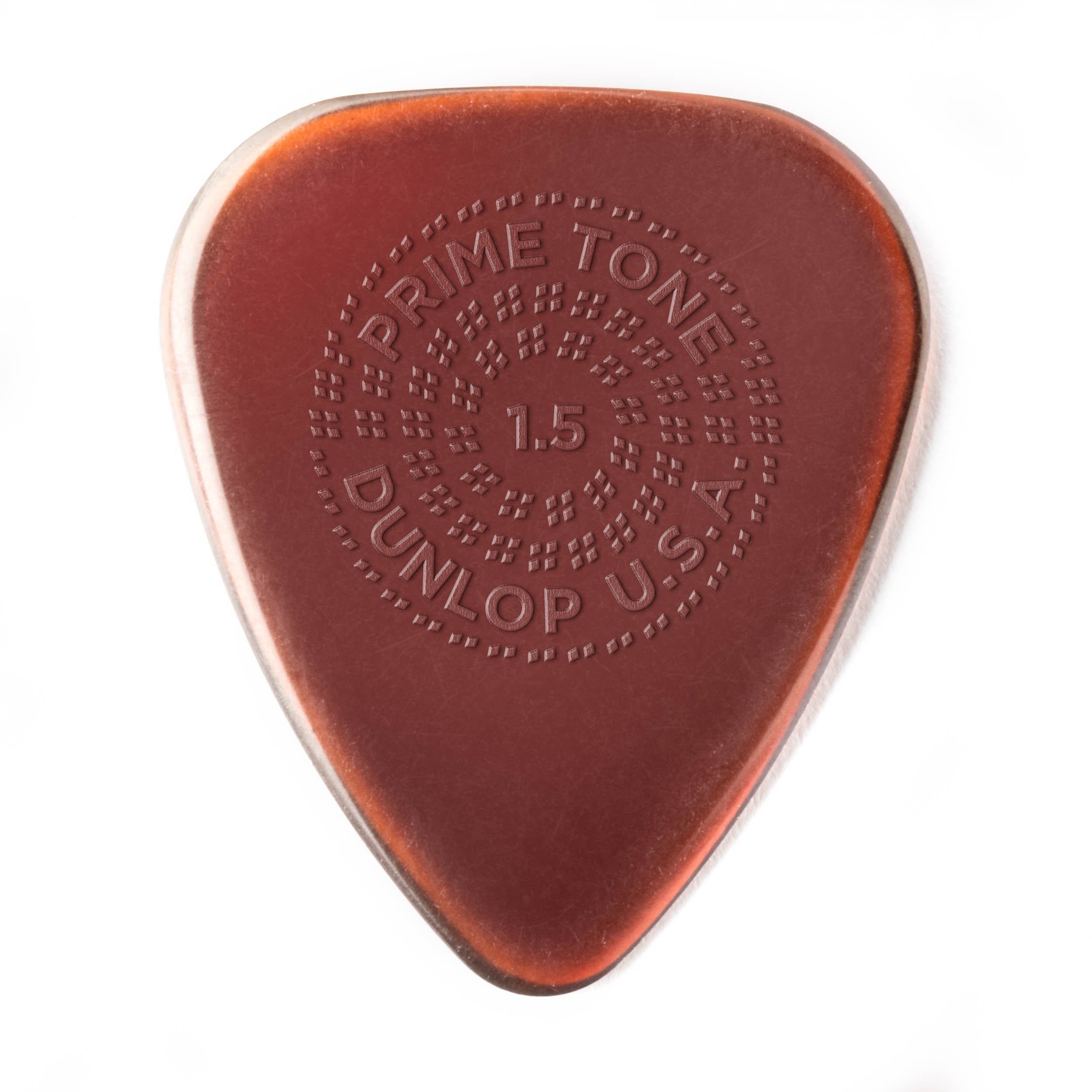 Dunlop 510P1.5 Primetone® Standard Sculpted Plectra with Grip, 1.5mm, 3/Player's Pack