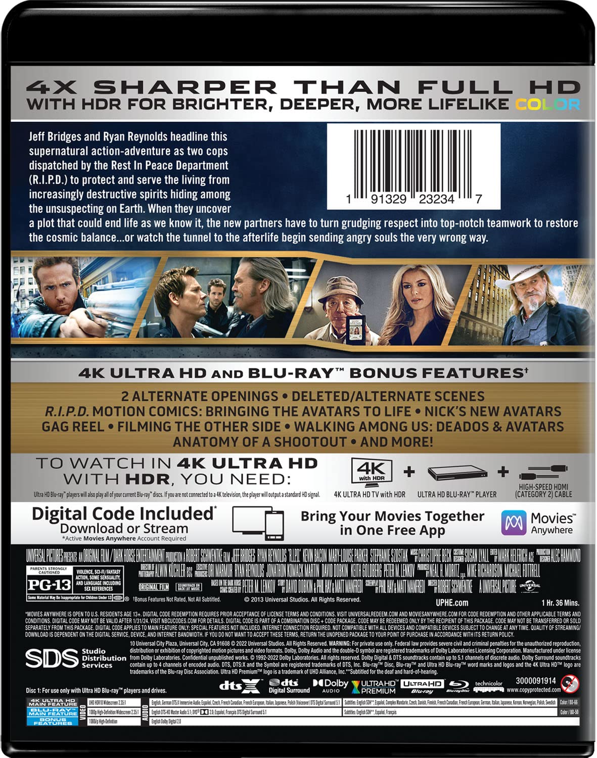 Mua R.I.P.D. - 4K Ultra HD + Blu-ray + Digital [4K UHD] trên Amazon Mỹ ...