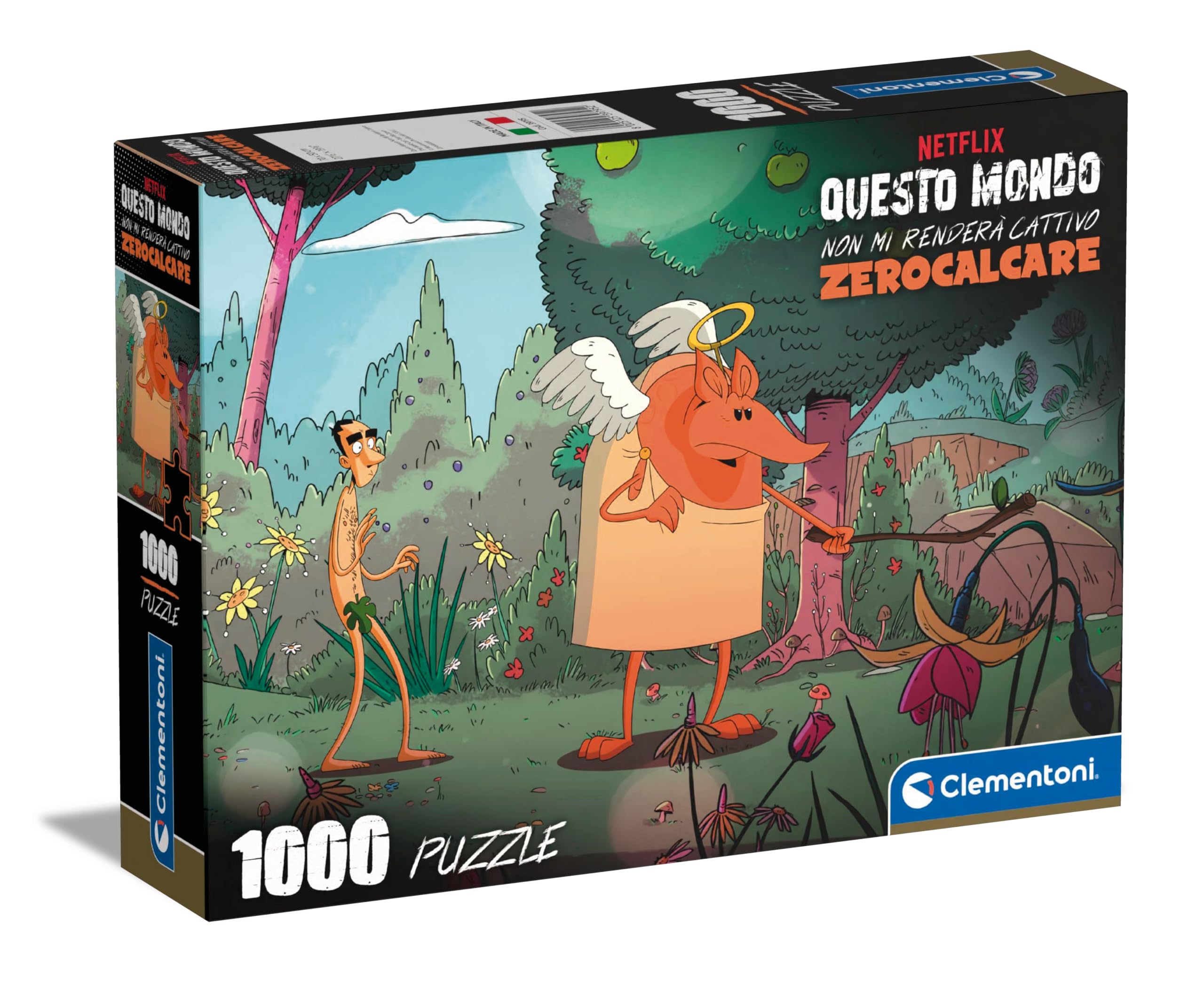Clementoni Zerocalcare Puzzle, Multicoloured, One Size, 39795
