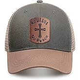Christian Hats for Men & WomenJesus Cross HatChristianReligious GiftsforVarious Festivals&BirthdaysFaith Baseball/Trucker Cap