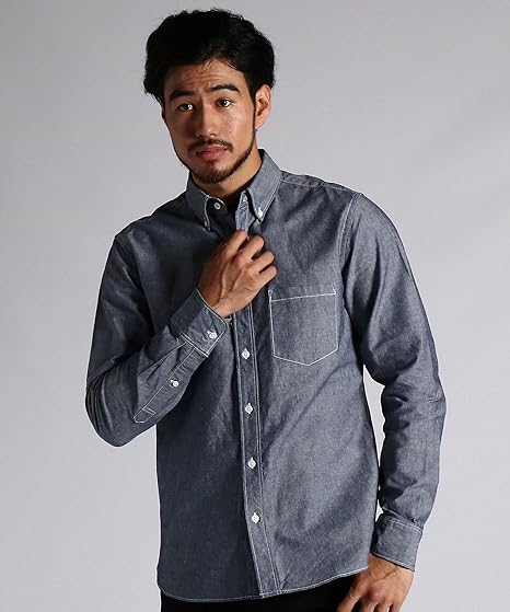 Amazon Back Number バックナンバー 日本製シャンブレーシャツ メンズ シャツ 通販