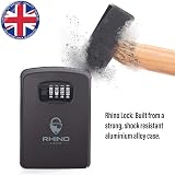 Rhino Lock Secure Key XL Combination Safe Wall Mounted Outdoor Security Box view 6