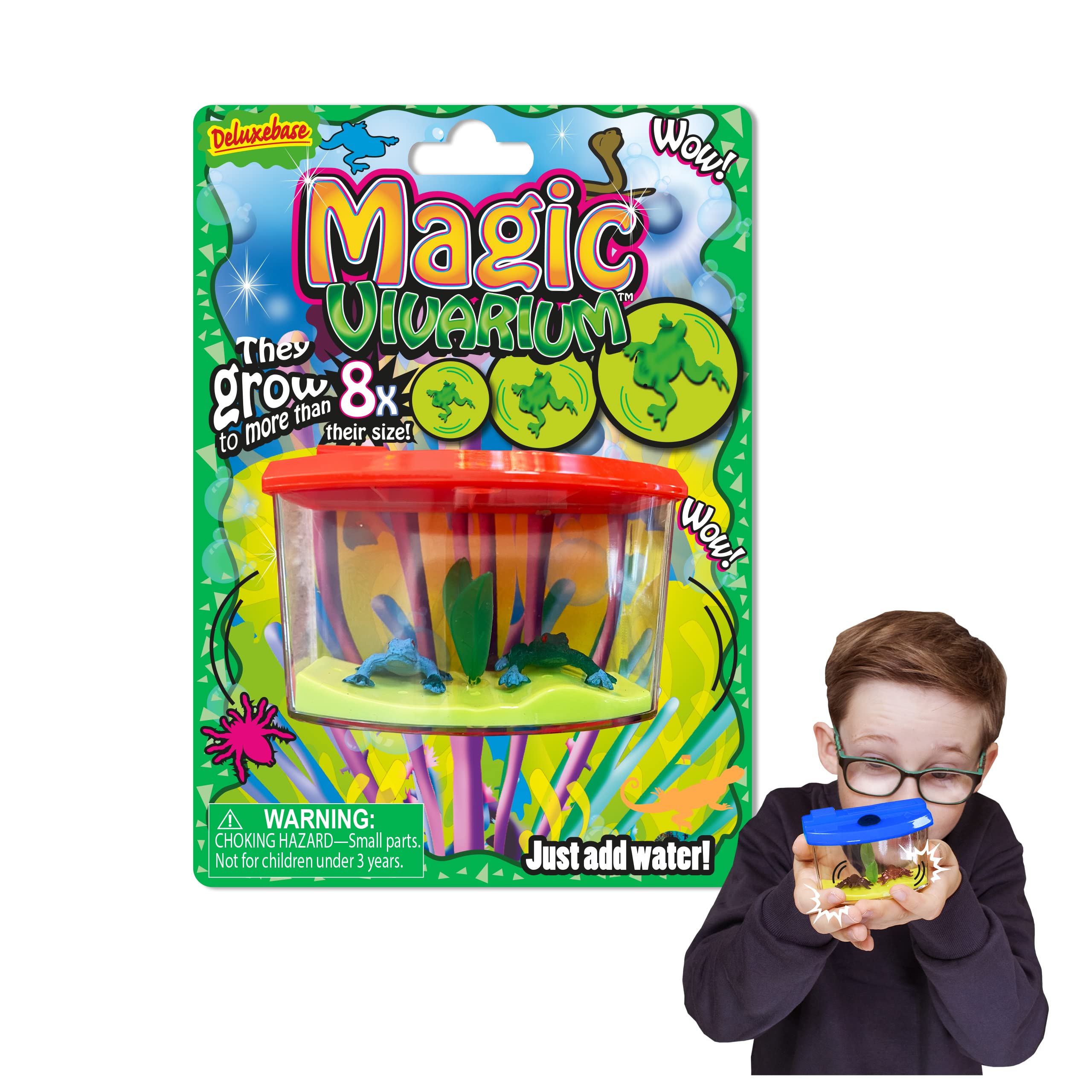 Magic Vivarium - Creepy Creatures from Deluxebase. Grow your own Animals in this Toy Fish Tank Kit for Kids — image 1
