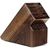 Cutlery and More 17-slot Universal Walnut Knife Block