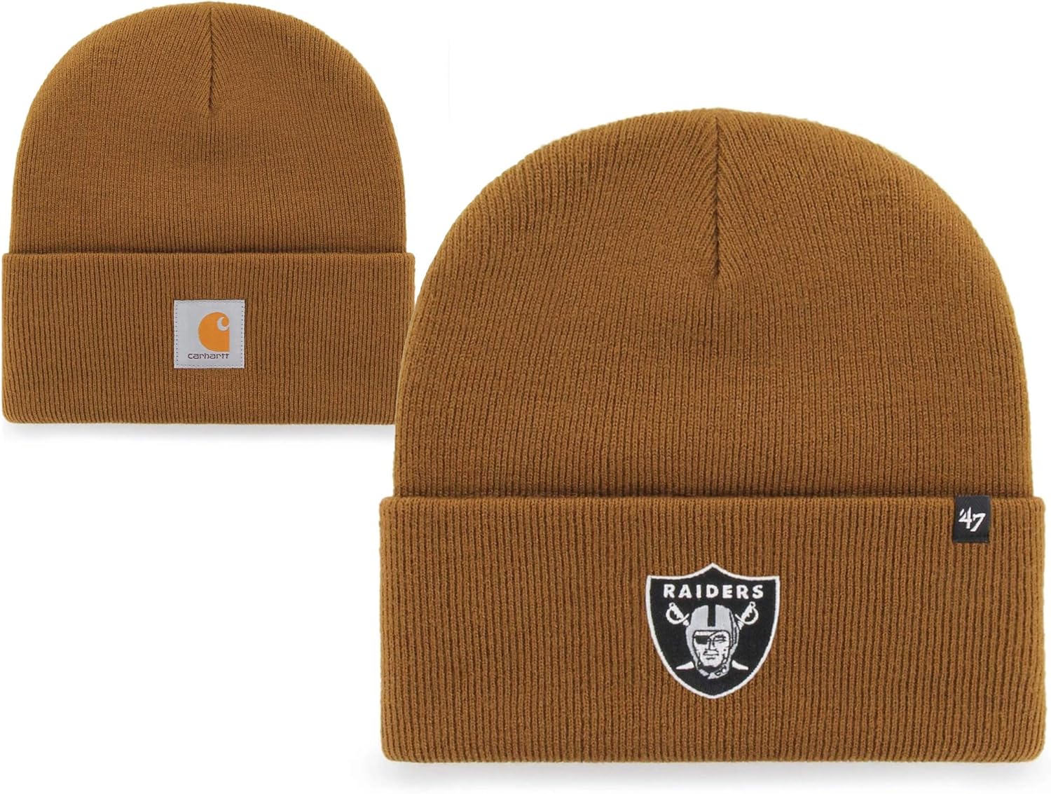 raiders carhartt beanie