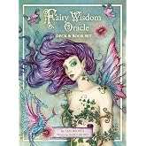 Fairy Wisdom Oracle Deck &amp; Book Set: 64 Borderless Cards, Delicate, Whimsical Artwork by Fantasy Artist Amy Brown, Playful Fairies, Dragons and Elves, ... Fully Illustrated Hardcover Guidebook