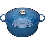 Le Creuset Enameled Cast Iron Signature Round Dutch Oven, 4.5 qt., Marseille