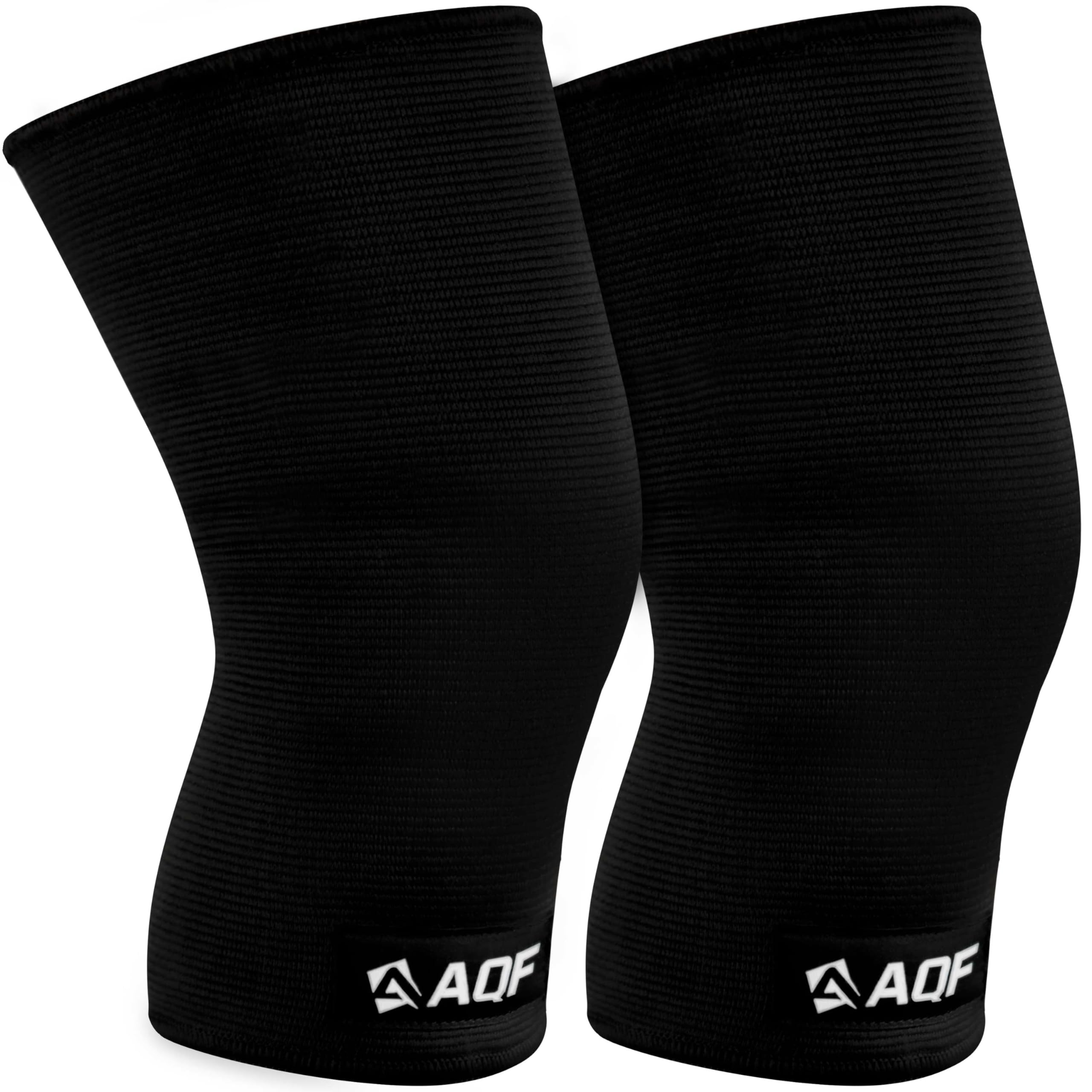 AQF Gym Knee Sleeves Weight Lifting – Single, Double & Triple Ply Knee Straps for Gym Powertlifting, Deadlifts, Squats