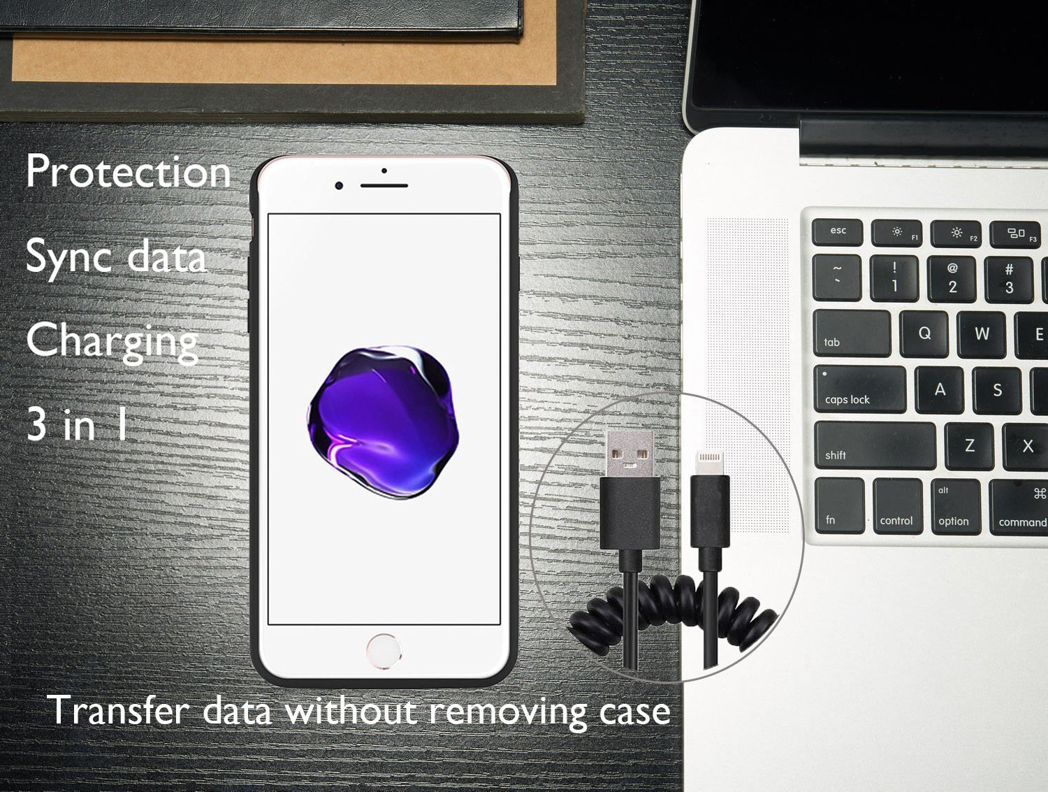 IPhone 7 Battery Case, Sonlipo Ultra Slim Portable Charger Built In