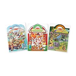 Melissa & Doug Puffy Sticker Activity Books Set of