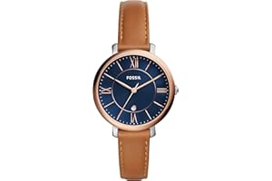 Fossil Jacqueline Women's Watch with Stainless Steel or Leather Band, Analog Watch Display