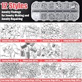 Thrilez Jewelry Making Tools Set with Wire Pliers Beading Kit 5 Wires view 5