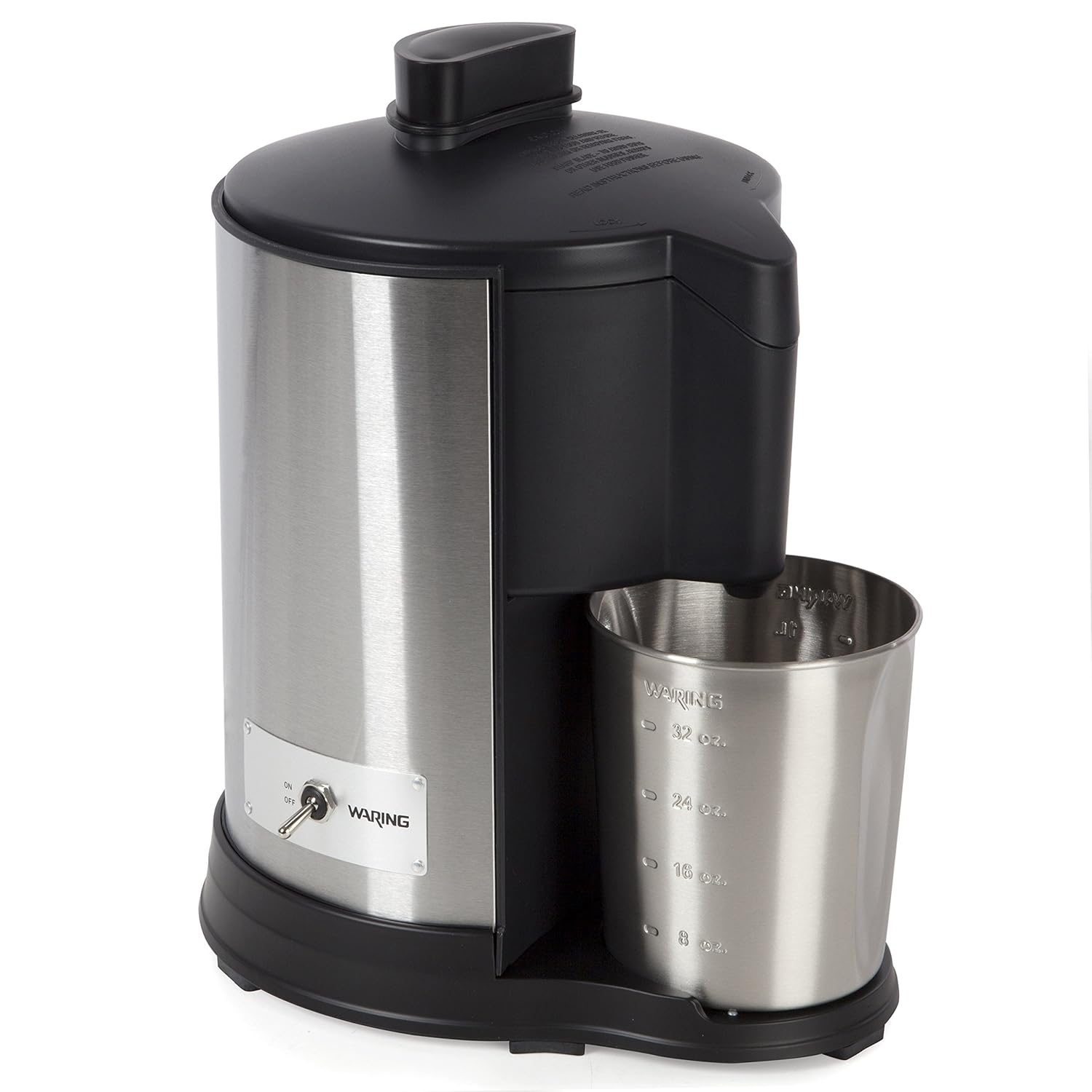 Waring WJE328U Juice Extractor, Brushed Stainless Steel Amazon.co.uk