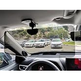 JOSALINAS Automotive Sun Visors for Car, Van, Truck, Polarized Protection, Universal Install Anti-Glare Extender (16.92" for Truck/Van Sun Visor)