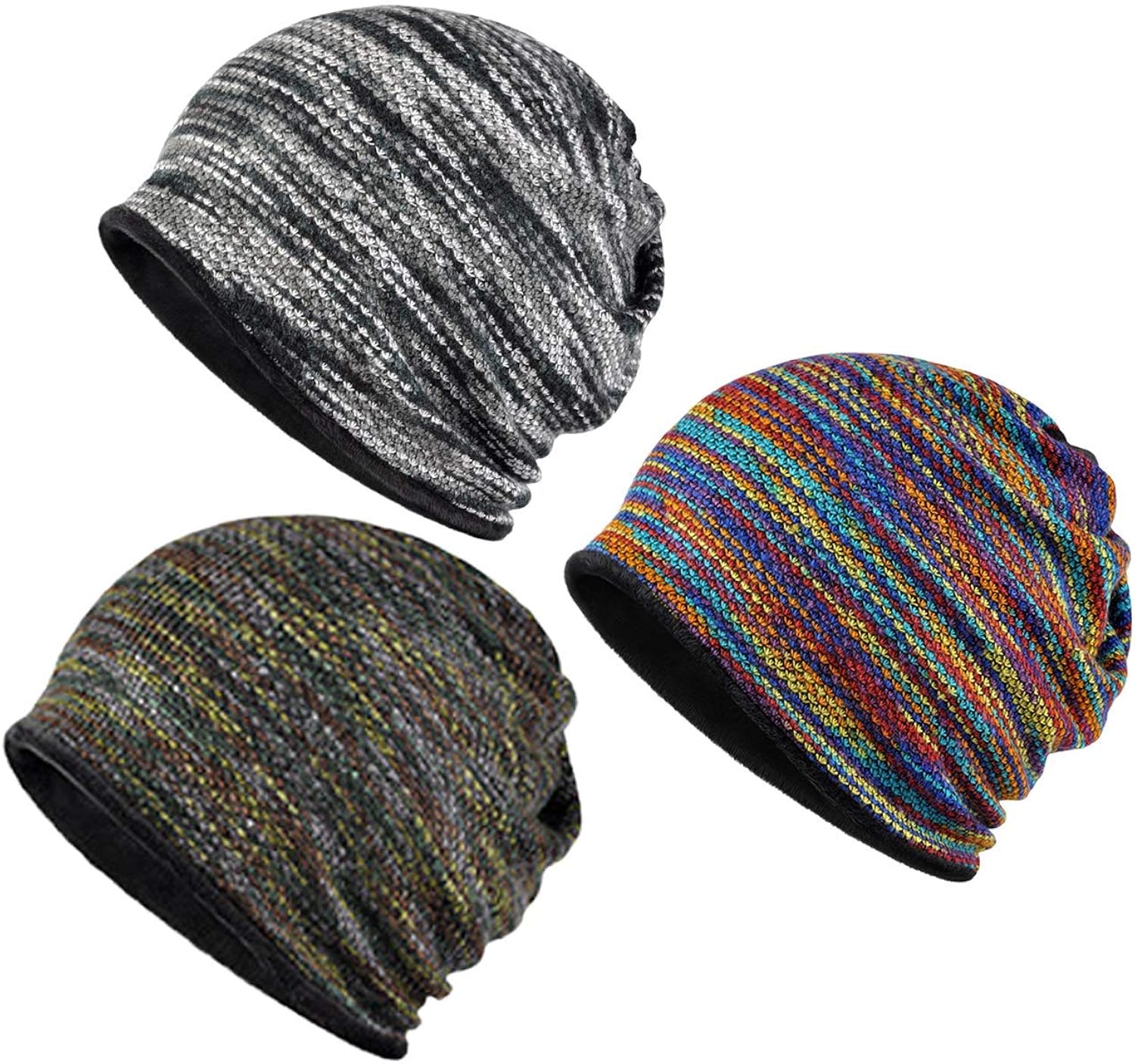 colorful beanie hats