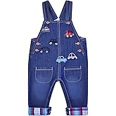 Peacolate 6M-3Years Baby Boy Overalls 1pcs Jumpstuis Kids Pants