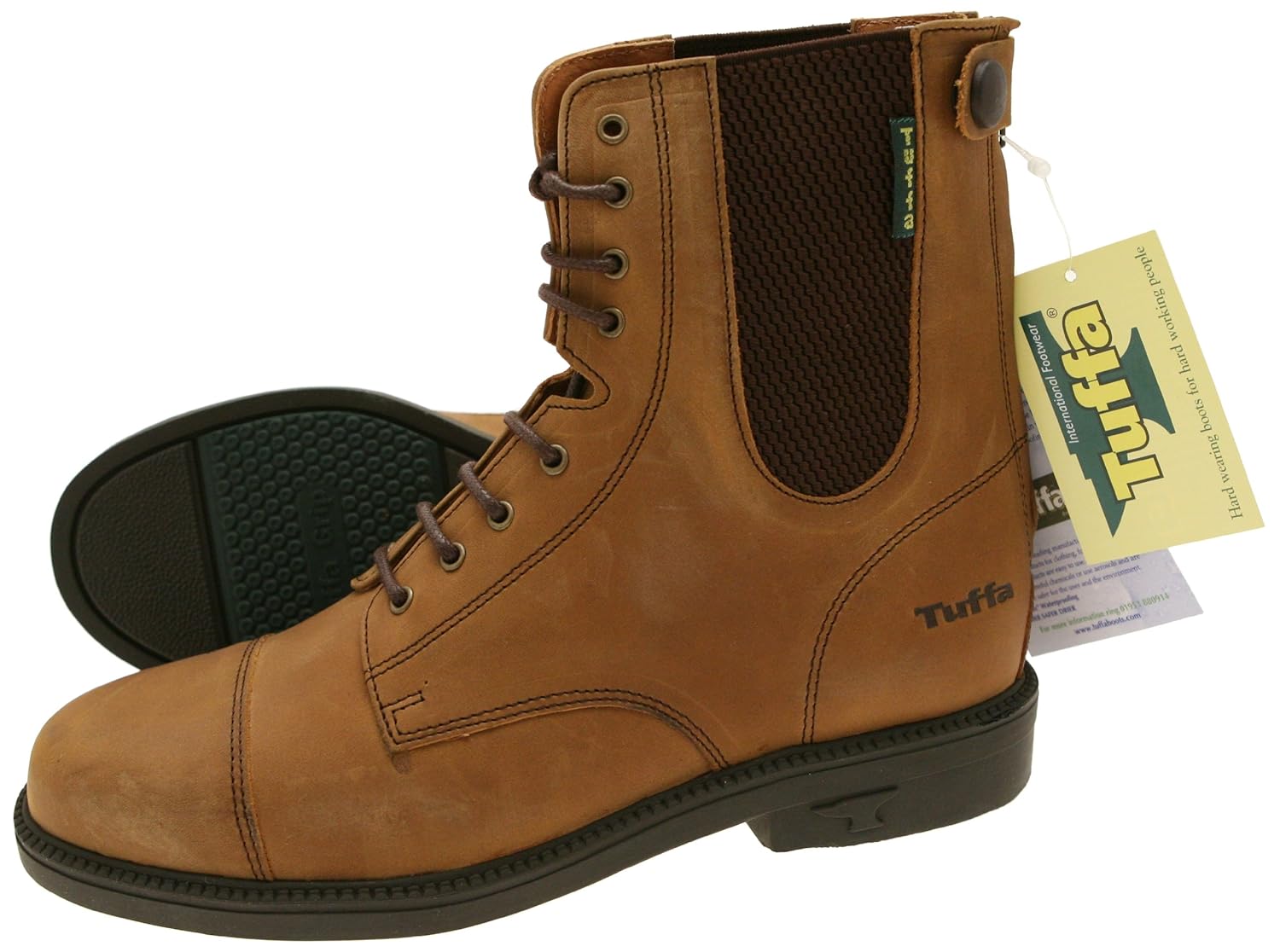 tuffa steel toe cap boots