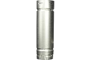 M & G DURAVENT 3x12 DURAVENT 3PVL-12R 3" x 12" Pellet Vent Pipe, No Size