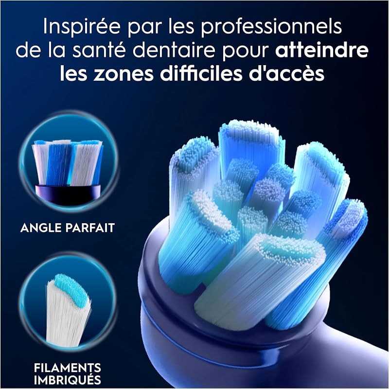 Brossettes de Rechange Ultimate Clean, lot de 4, Blanches