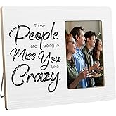 YYLYMX Coworker Leaving Gifts for Women Men, Good Luck Retirement Picture Frame, 4x6 Inch Photo