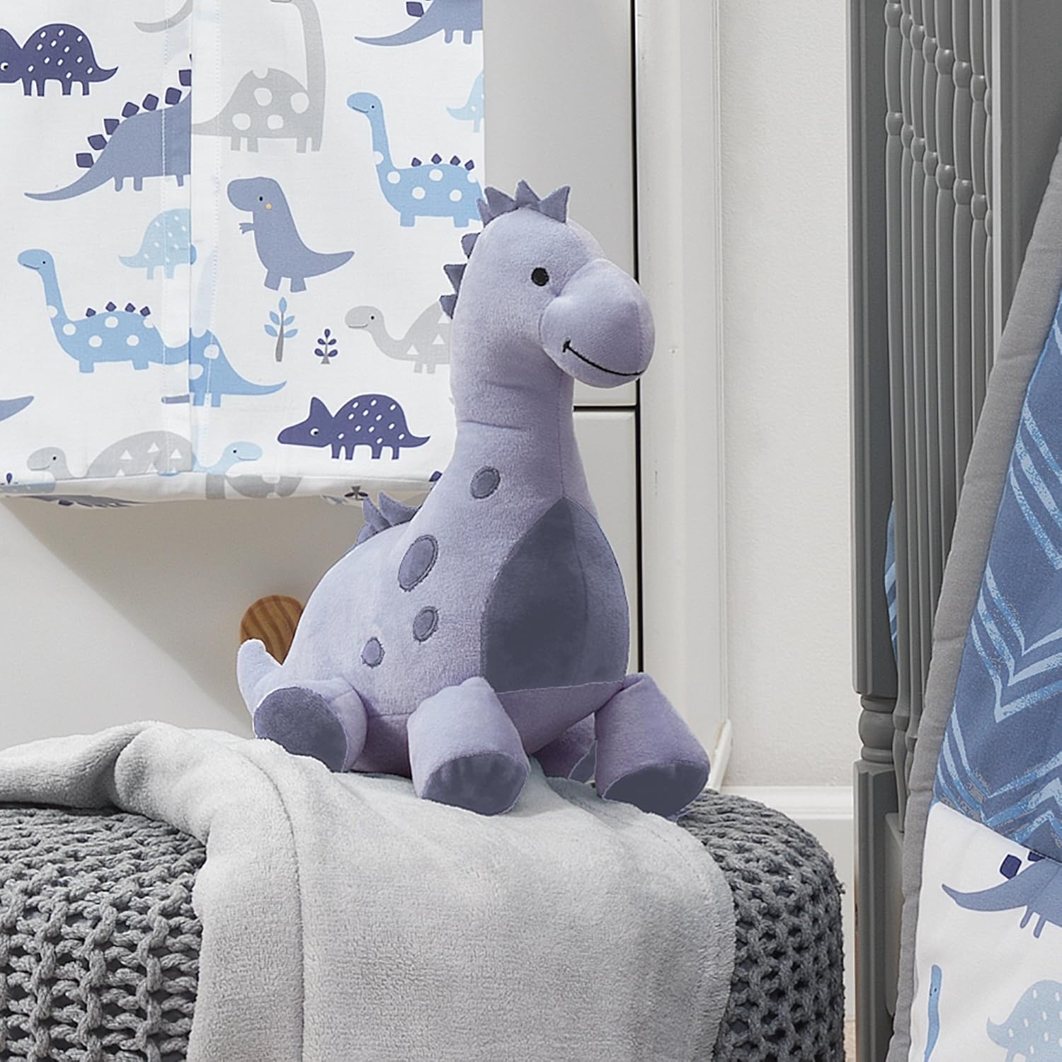 Bedtime Originals Roar Dinosaur Plush Rex, Blue: Baby