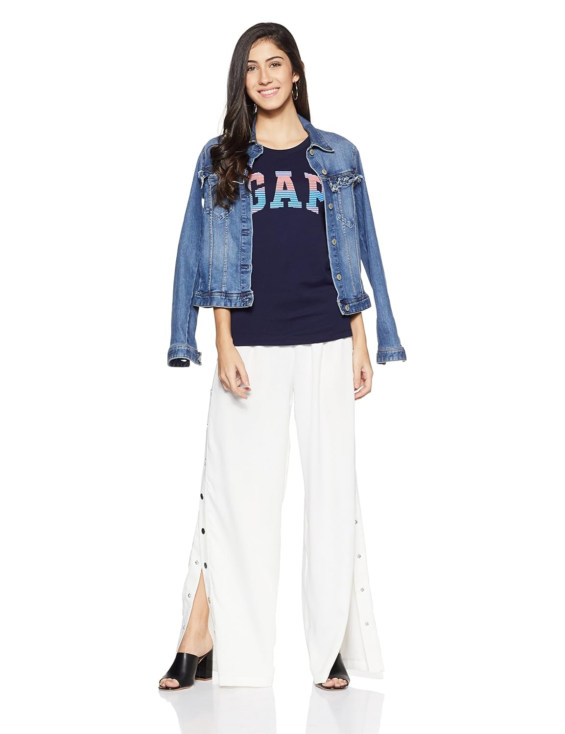 gap women's logo regular fit t-shirt