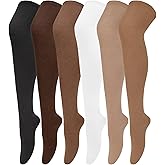 Chalier Thigh High Socks for Women Casual Thigh Socks Soft Comfort Womens Stockings for Holidays