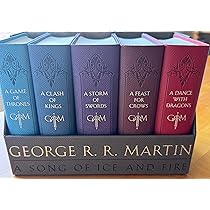 洋書 Game of Thrones Book Collection Game of Thrones Leather Boxed Set Song of Ice and Fire Series