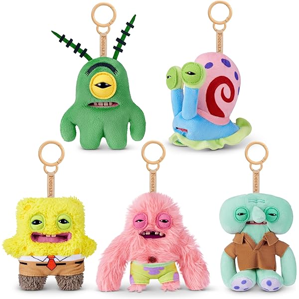 Amazon.com: Fuggler Collectible Keychains, Funny Ugly Monster, 24