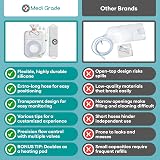 Medi Grade Enema Kit for Adults 2 L Transparent Hands-Free One-Way Valve view 3
