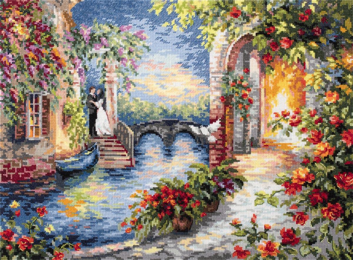 Magic Needle 110-082 ZW Träume Werden wahr Counted Cross Stitch Kit Zweigart Edition Cotton Multi-Coloured 41 x 31 cm
