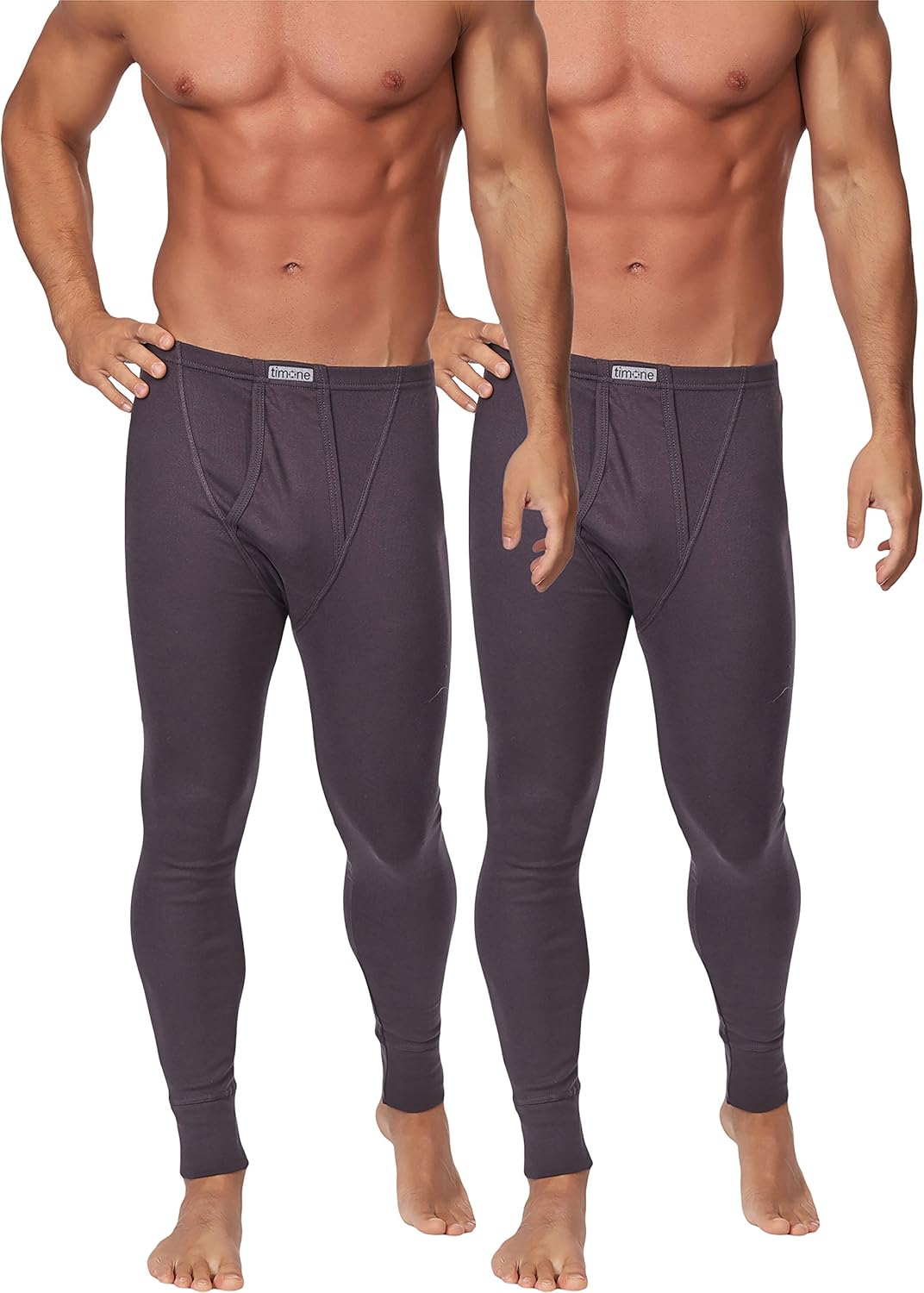Timone Herren 2er Pack Lange Unterhose TISS001