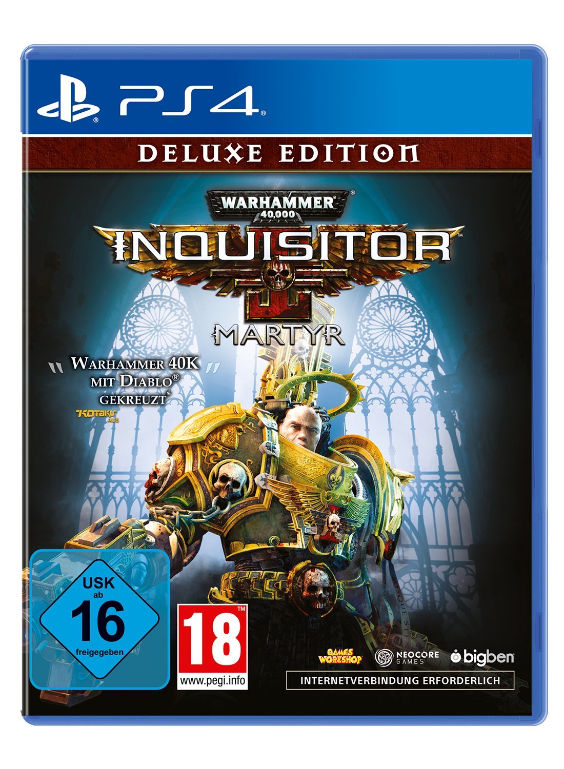 Bigben Interactive Warhammer 40.000 - Inquisitor Martyr Deluxe Edition PS4 [Import Allemand]