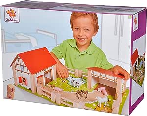Eichhorn - Granja de Madera con Animales (100004308) , color/modelo surtido
