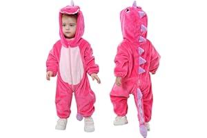 TONWHAR Baby Boy's Girl's Animal Bodysuit Infant And Toddler's Romper Jumpsuit Halloween Costume Partywear